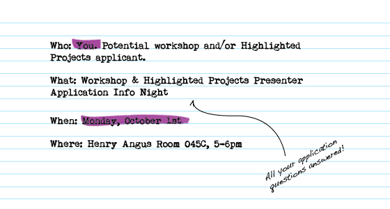 Application Information Night